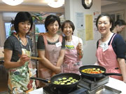 與茂佐さん、丁さん、安西さん、大坪さん