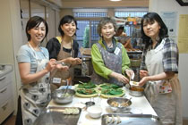 松井さん、高橋さん、稲見さん、谷さん