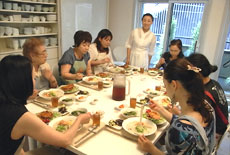 会食の様子