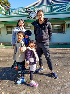 パパとオンマ&赤ちゃんで5人家族♪