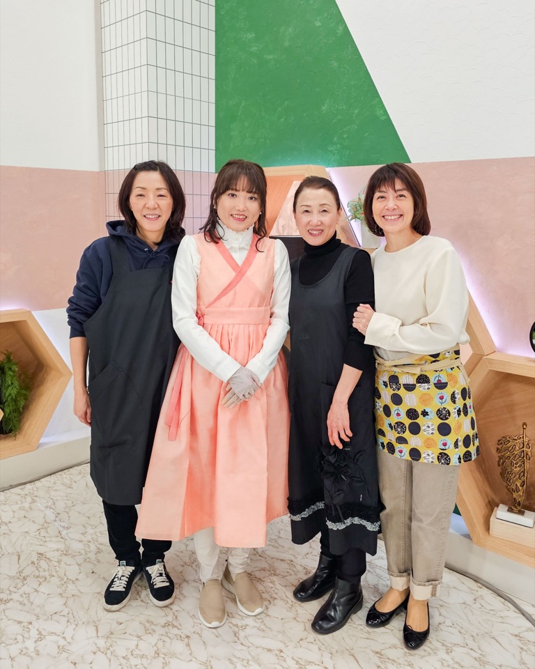 撮影中のコン・チュリョン先生