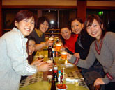 スタッフで乾杯!