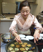 チヂムを焼く