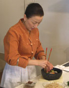 彩りよく作られたナムル