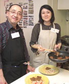仙台から参加の
谷和彦さん、智美さん