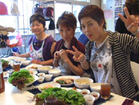 飯田さん、山中さん、ヘリョンさん