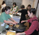 ヘンジョッを焼く