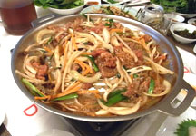プルコギ(韓国式焼肉)