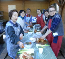 大澤さん、足立夫妻(多香子さん、潔美さん)、武田さん、石鍋さん