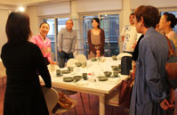 会食後の様子