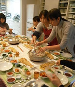 会食の様子