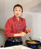 ドリアを作るキョンファ先生