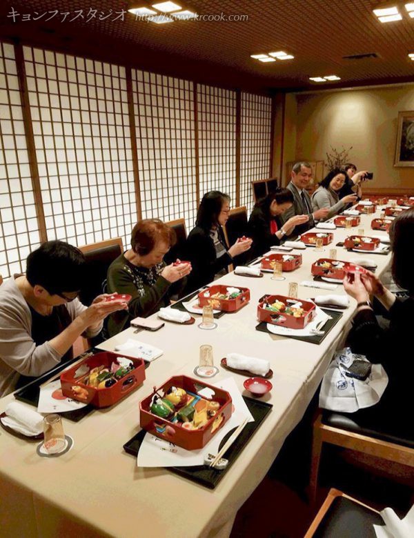 『つきぢ田村』で春の会食会