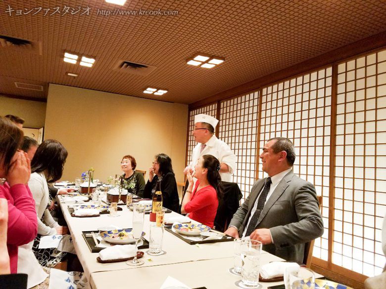 『つきぢ田村』で春の会食会