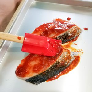 レシピ「ぶりのコチュジャン焼き」