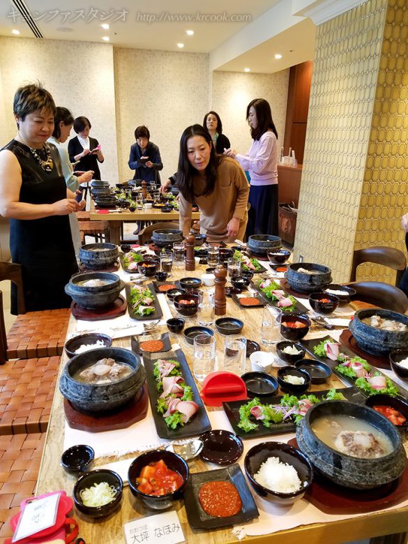 いよいよ会食。