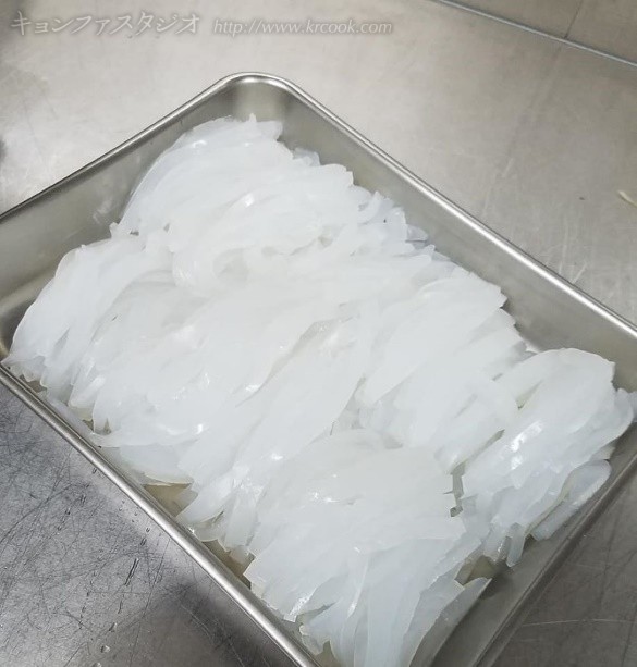 もどして切った葛切り