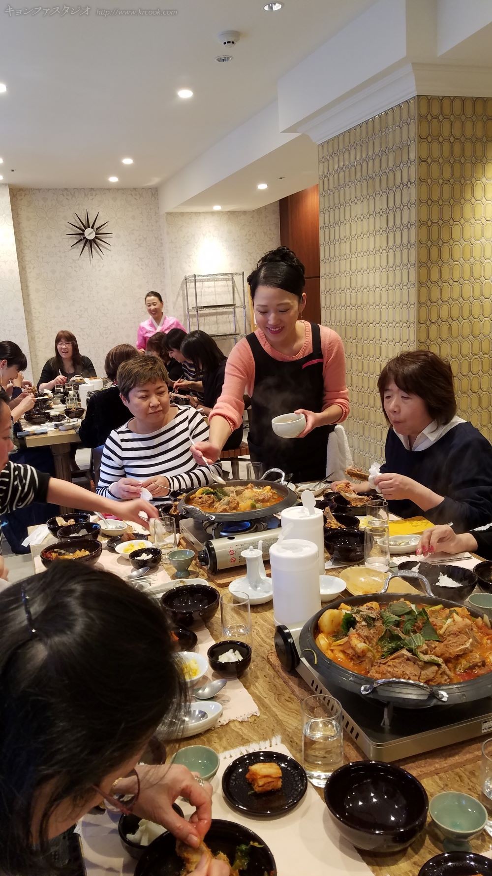 銘々の器に盛るチュリョン先生