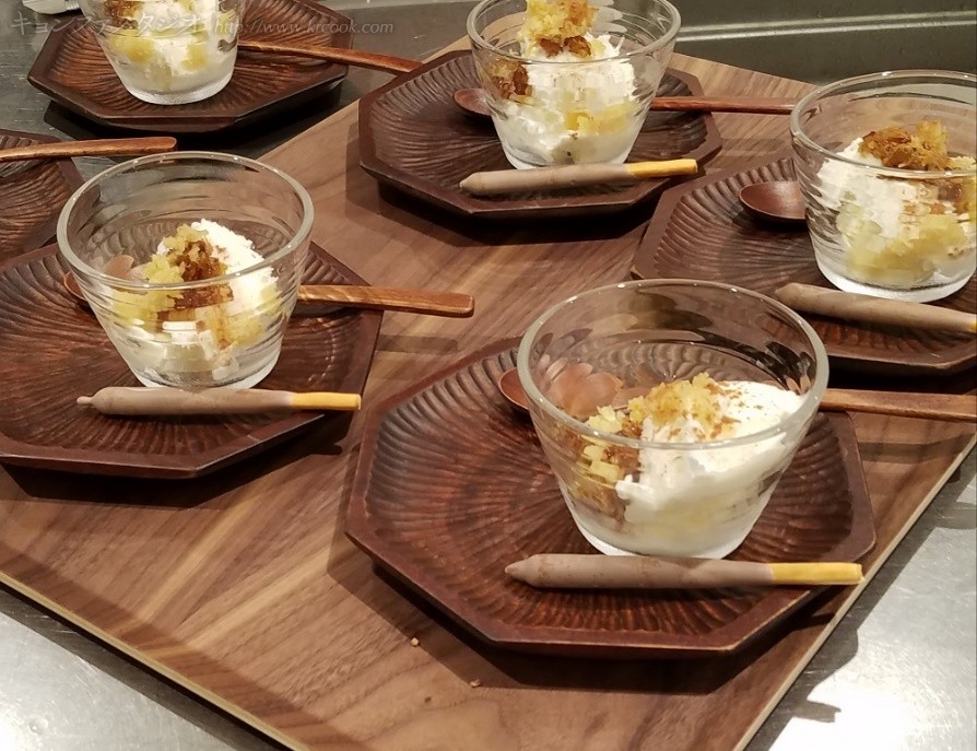 蜂蜜生姜のアイスクリーム