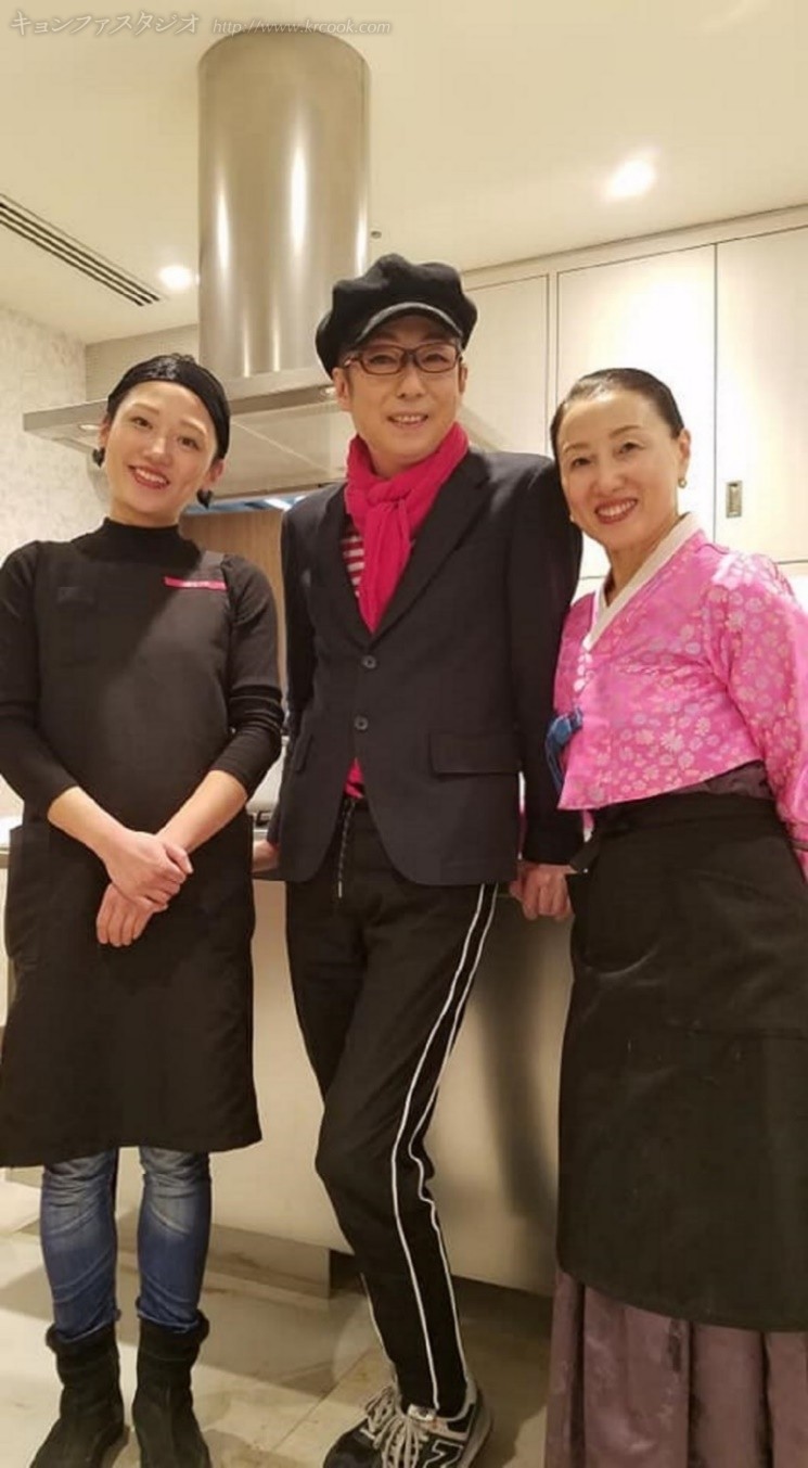 ゲストのマロンさんとチュリョ先生、キョンファ先生♪