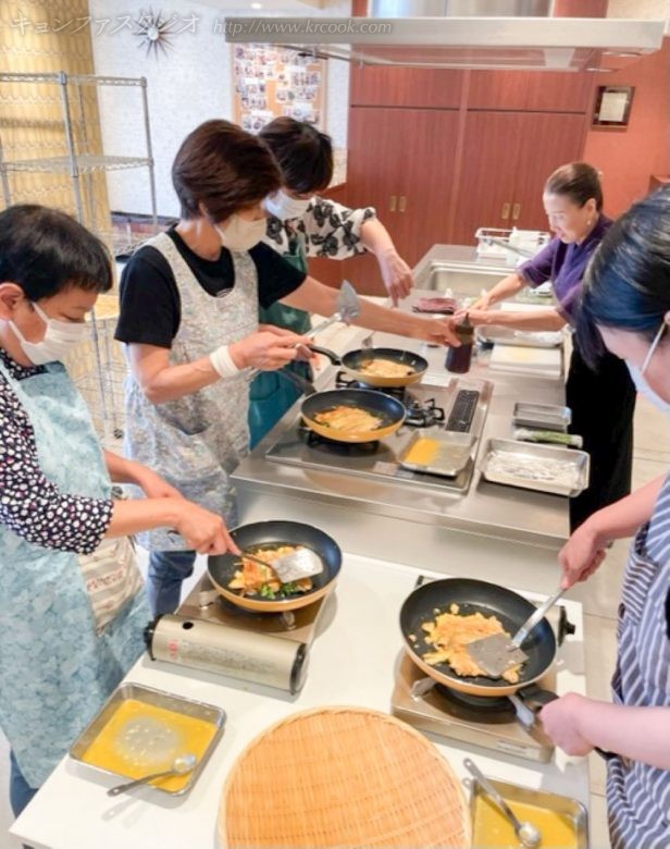 豚肉に火が通るようにしっかり焼く