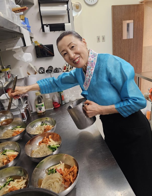 モランボンの冷麺を美味しく食べる教室♪