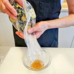 ⑪水分を捨てる