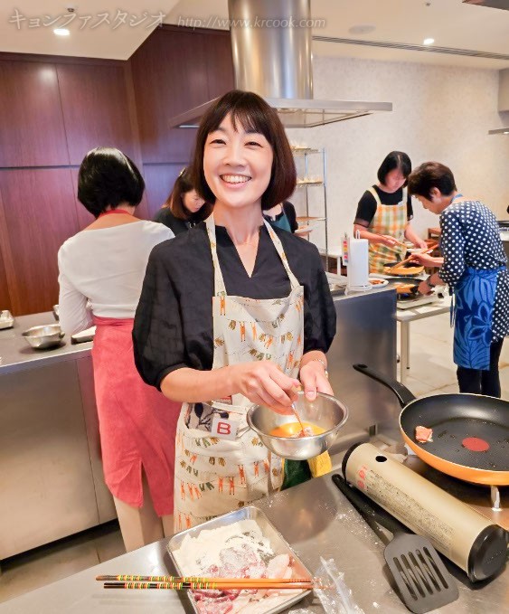 常連さんはゆとりの笑顔です。