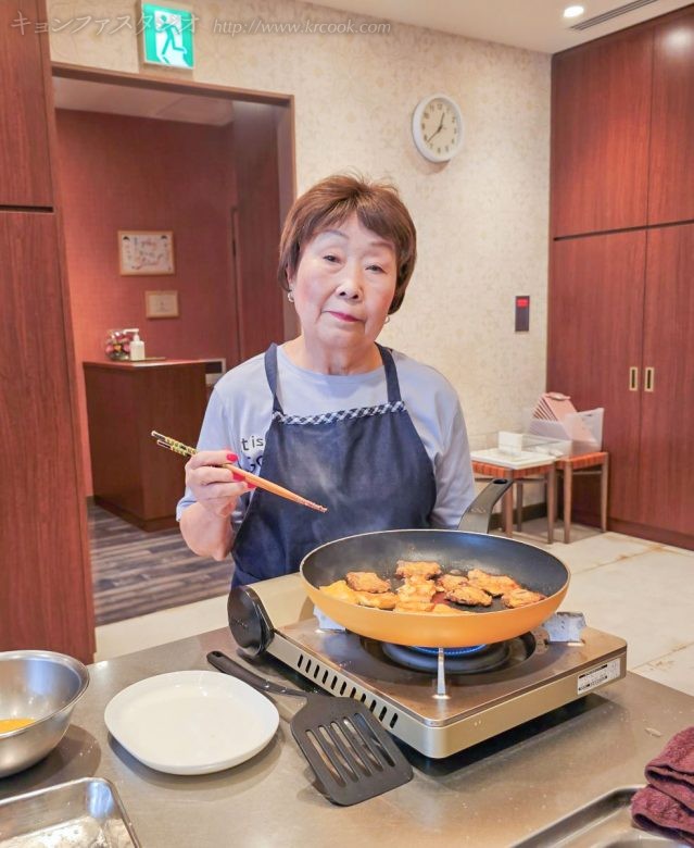美味しそうにジョンが焼けました！