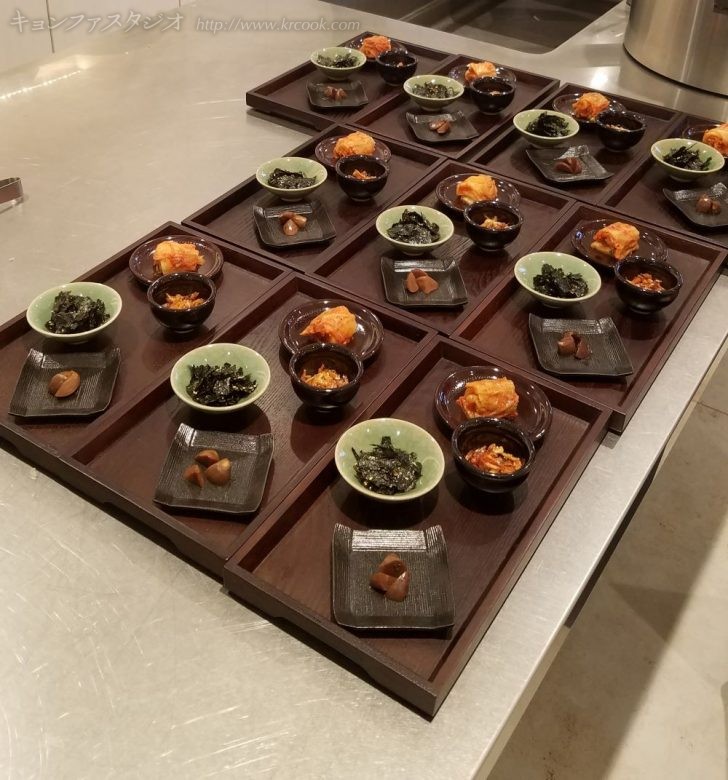 干し海老の常備菜・ペチュキㇺチ・にんにくの醤油漬け・海苔和え