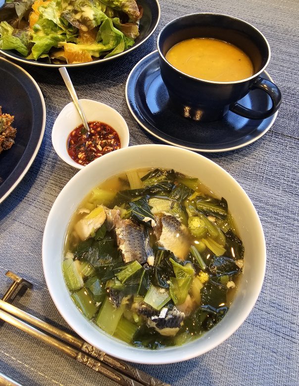 鰯スープ＆ヤンニョム♪